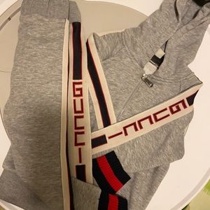 Gucci tracksuit size 5T